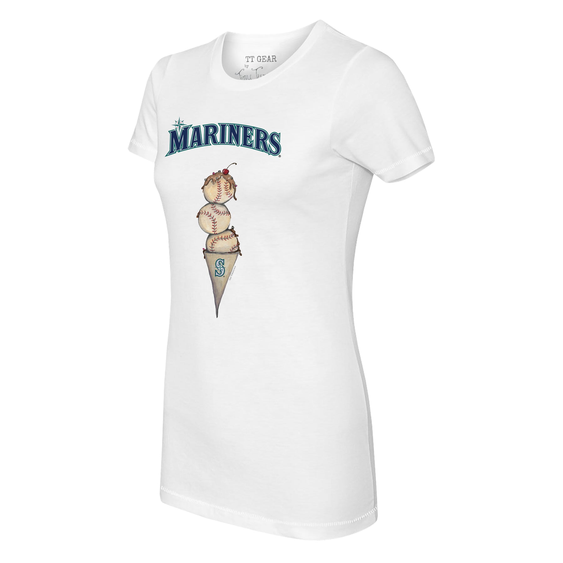 Seattle Mariners Triple Scoop Tee Shirt