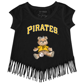 Pittsburgh Pirates Girl Teddy Fringe Tee