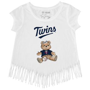 Minnesota Twins Girl Teddy Fringe Tee