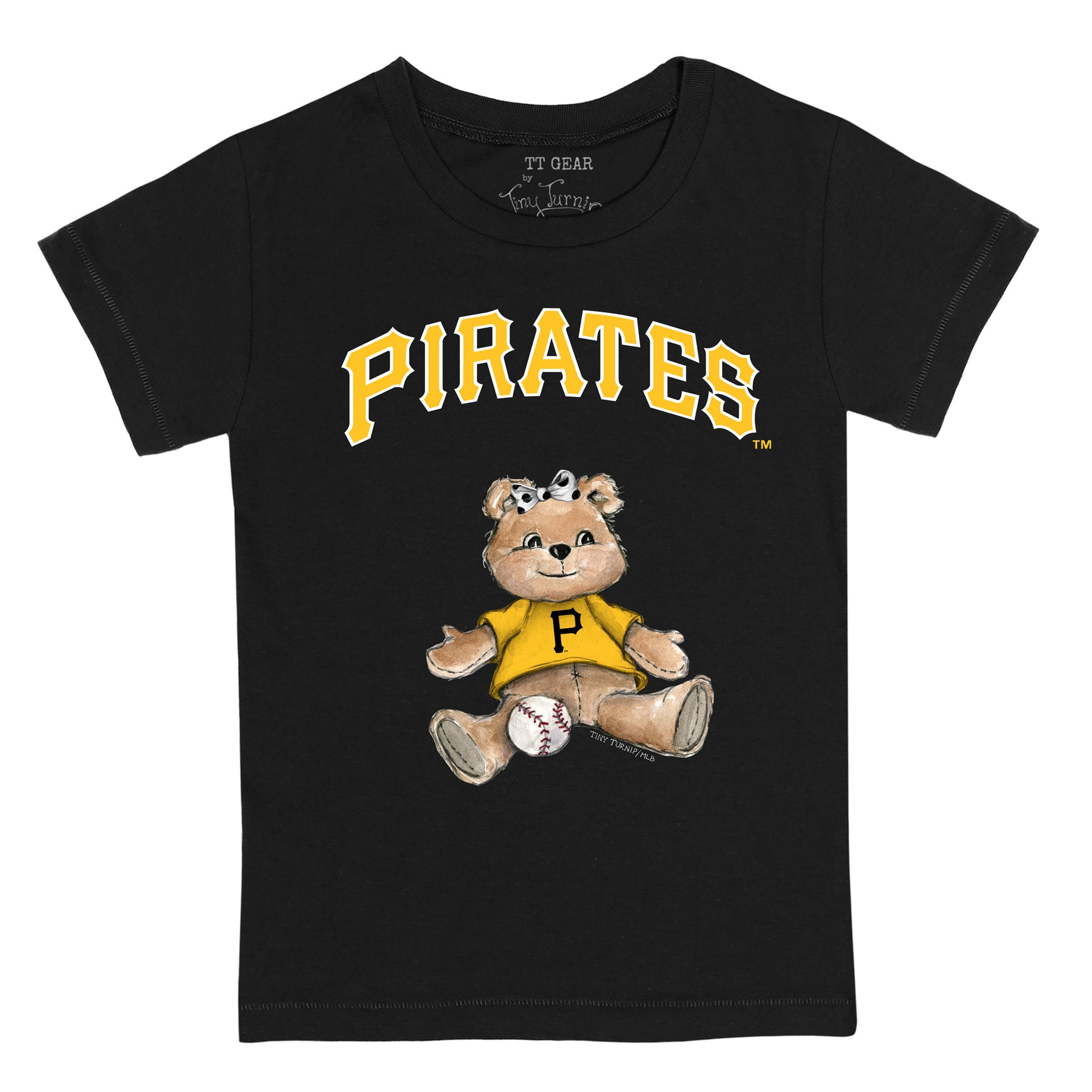 Pittsburgh Pirates Girl Teddy Tee Shirt