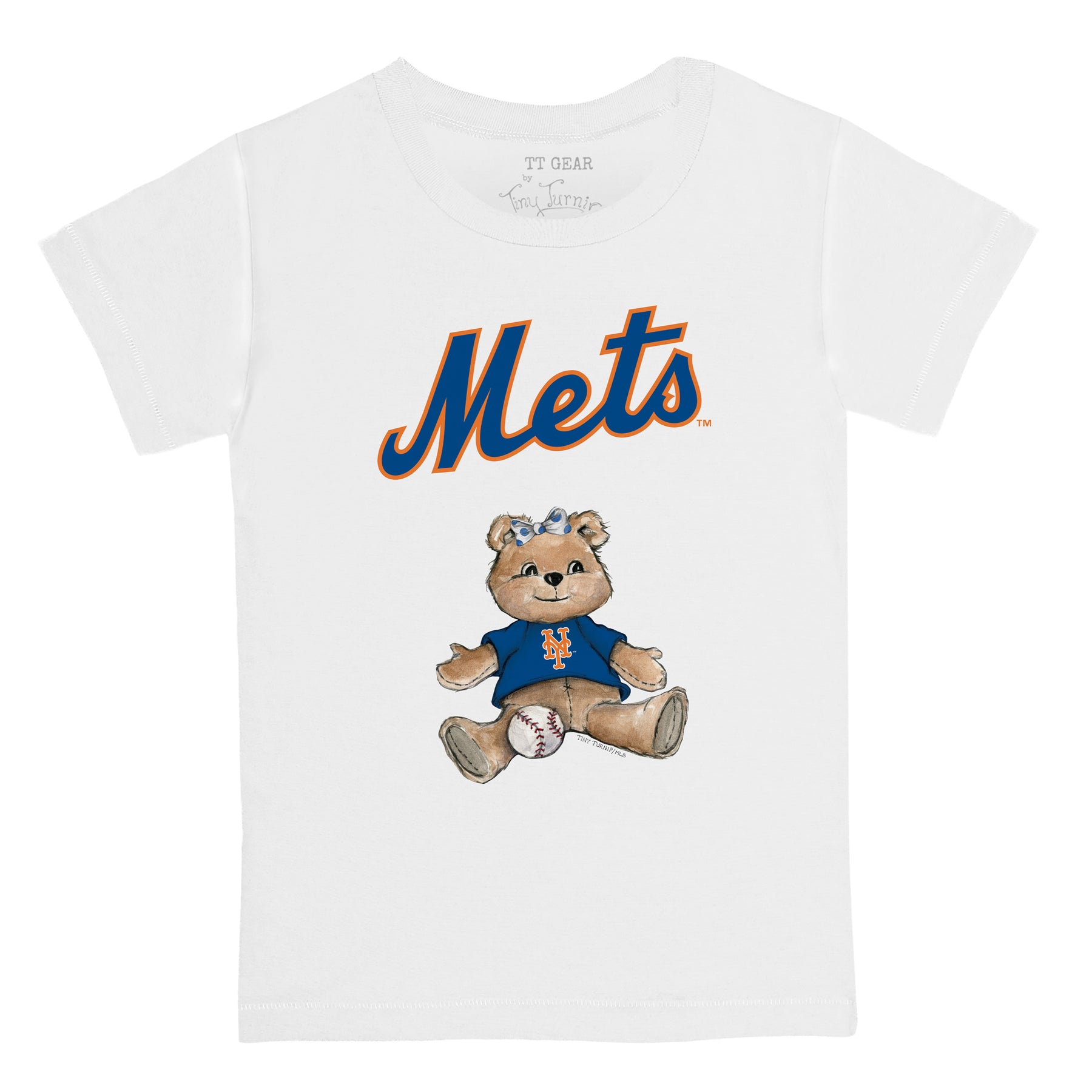 New York Mets Girl Teddy Tee Shirt