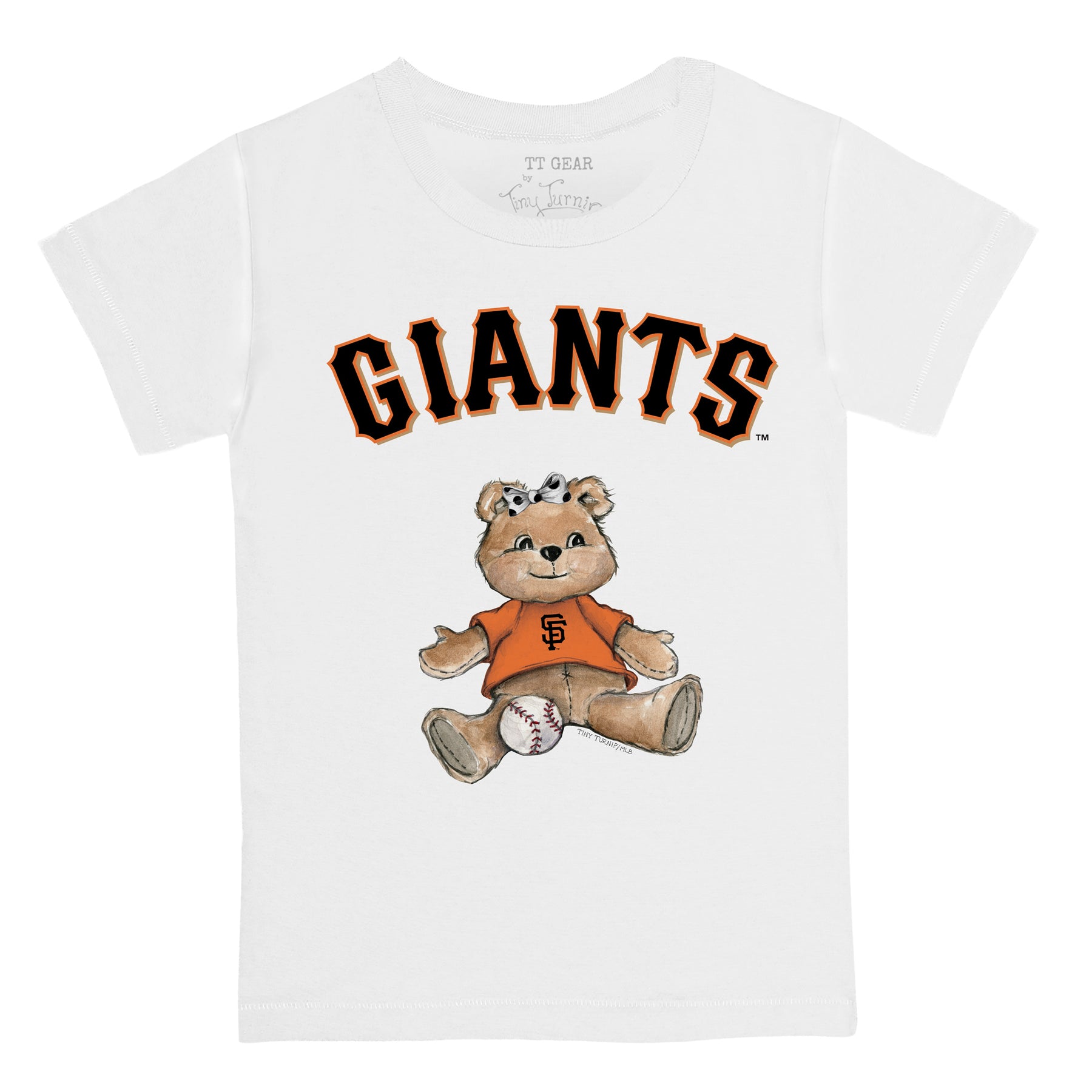 San Francisco Giants Girl Teddy Tee Shirt