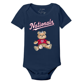 Washington Nationals Girl Teddy Short Sleeve Snapper