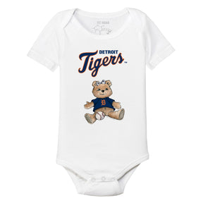 Detroit Tigers Girl Teddy Short Sleeve Snapper