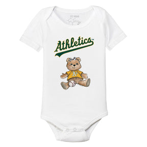 Oakland Athletics Girl Teddy Short Sleeve Snapper