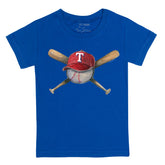 Texas Rangers Hat Crossbats Tee Shirt