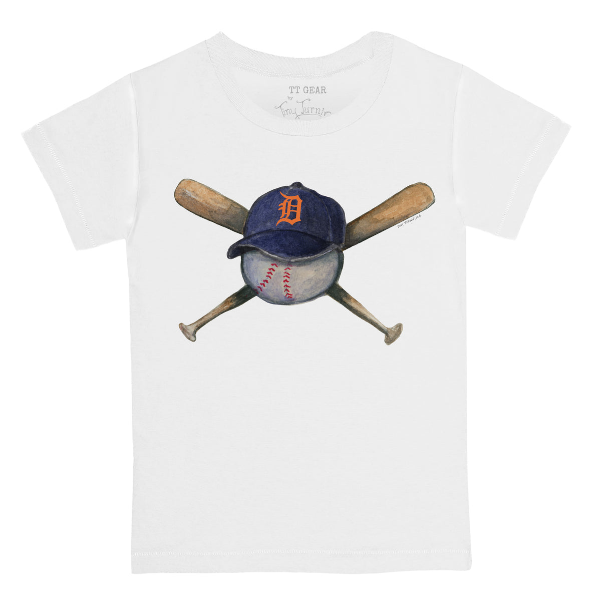 Lids Detroit Tigers Tiny Turnip Youth Baseball Love T-Shirt