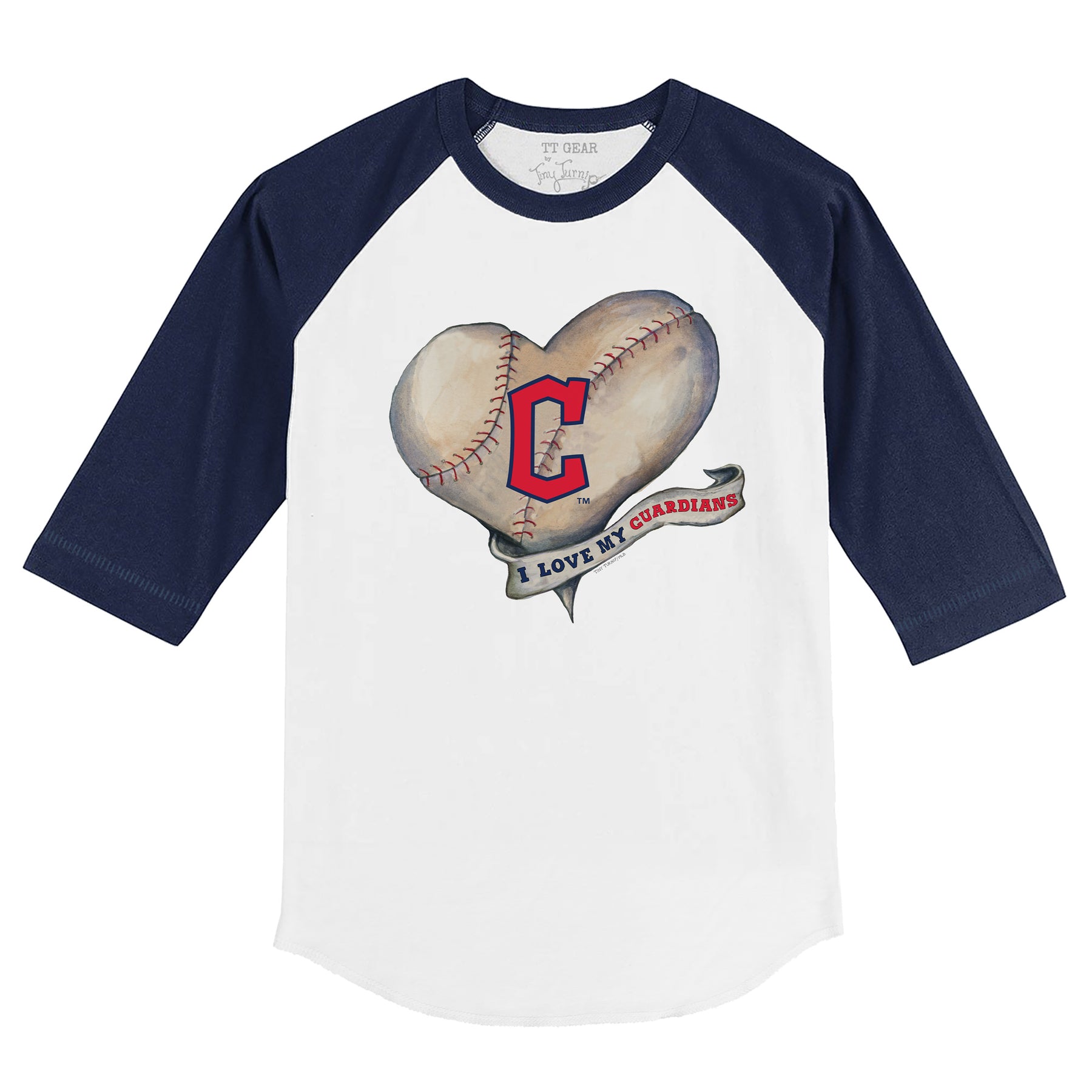Unisex Cleveland Baseball Shirt, 3/4 Sleeve