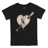 Chicago White Sox Heart Bat Tee Shirt