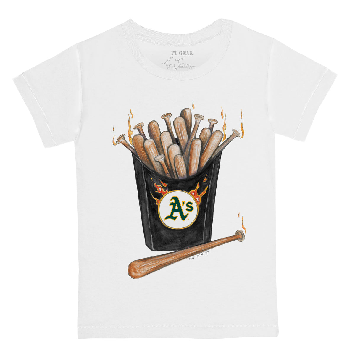 Oakland Athletics Hot Bats Tee Shirt