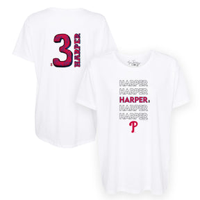 Philadelphia Phillies Bryce Harper Stacked Tee Shirt