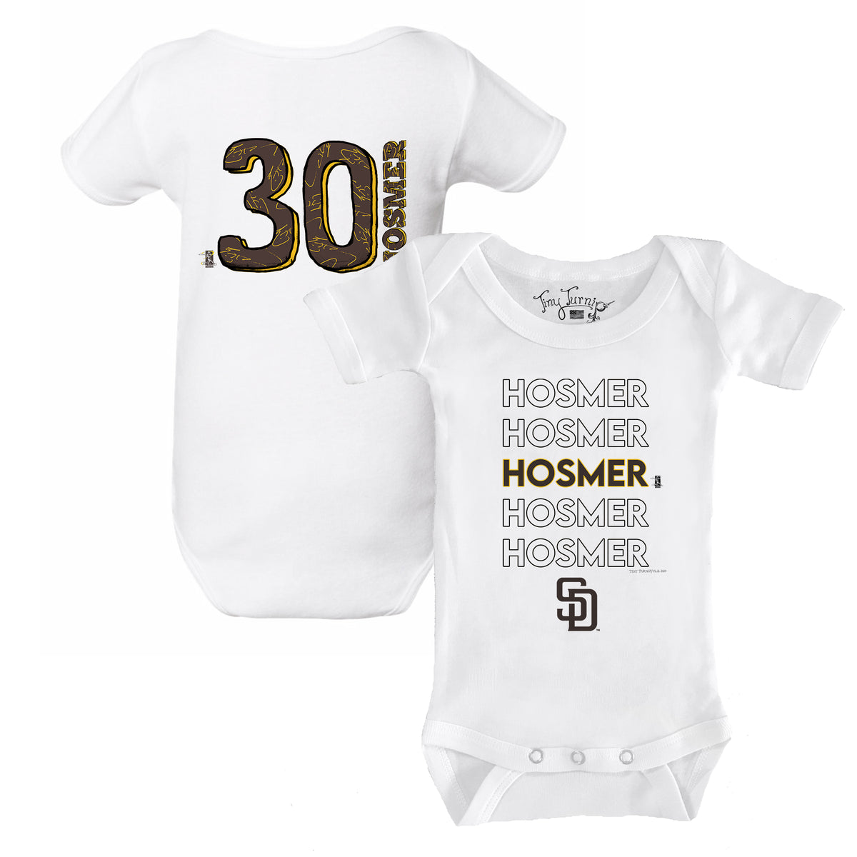 Eric Hosmer Kids T-shirt San Diego Baseball Eric Hosmer 