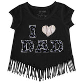 Colorado Rockies I Love Dad Fringe Tee