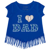 Kansas City Royals I Love Dad Fringe Tee