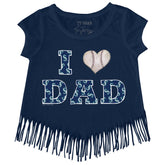 Seattle Mariners I Love Dad Fringe Tee