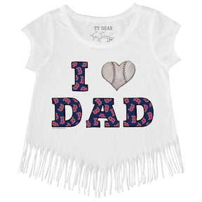 Boston Red Sox I Love Dad Fringe Tee