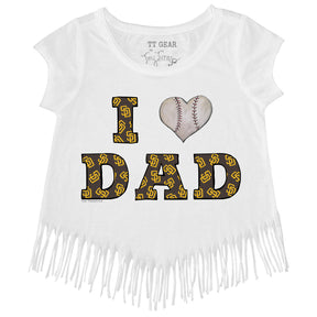 San Diego Padres I Love Dad Fringe Tee