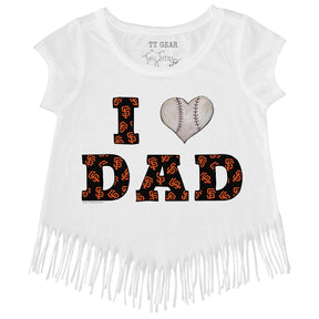 San Francisco Giants I Love Dad Fringe Tee