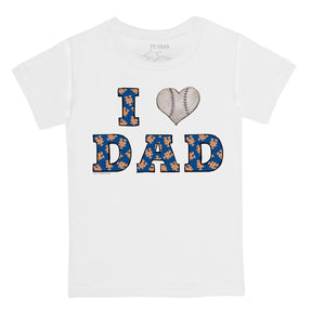 New York Mets I Love Dad Tee Shirt