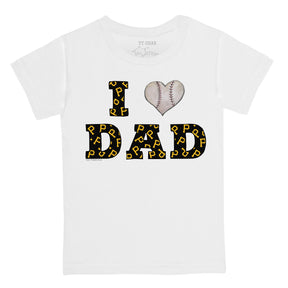 Pittsburgh Pirates I Love Dad Tee Shirt