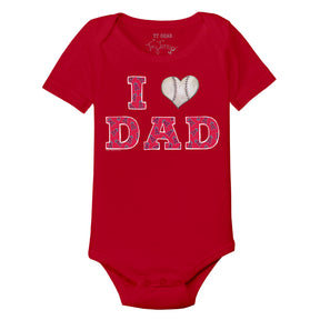 Los Angeles Angels I Love Dad Short Sleeve Snapper