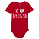 Philadelphia Phillies I Love Dad Short Sleeve Snapper