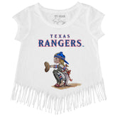 Texas Rangers Kate the Catcher Fringe Tee