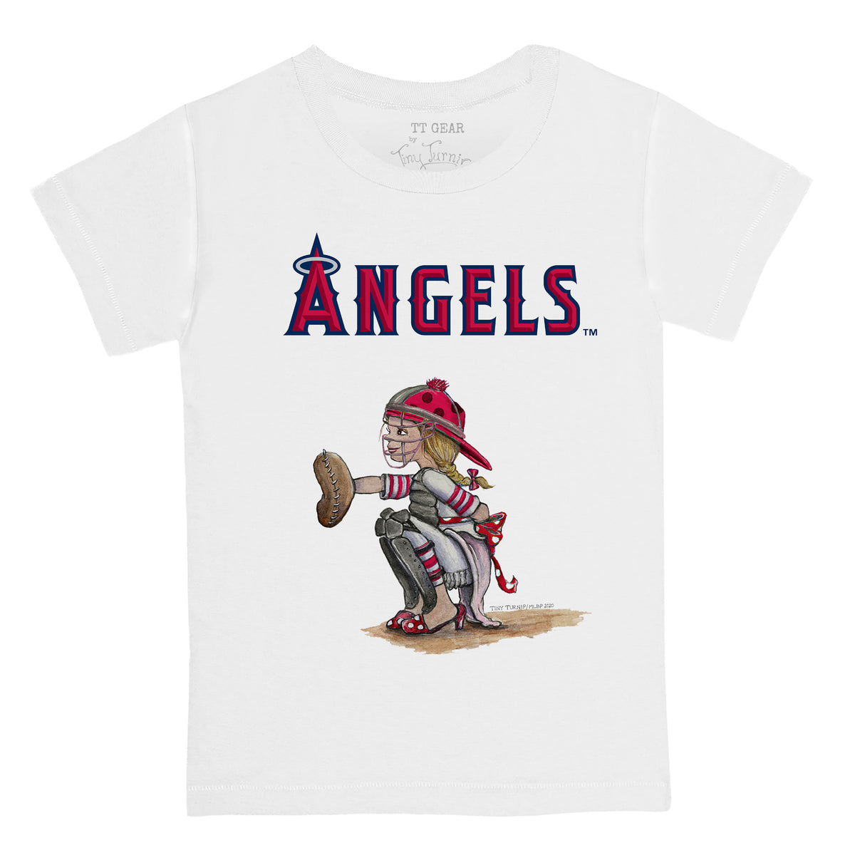 Youth Tiny Turnip White/Red St. Louis Cardinals Blooming Baseballs 3/4-Sleeve Raglan T-Shirt Size: Small