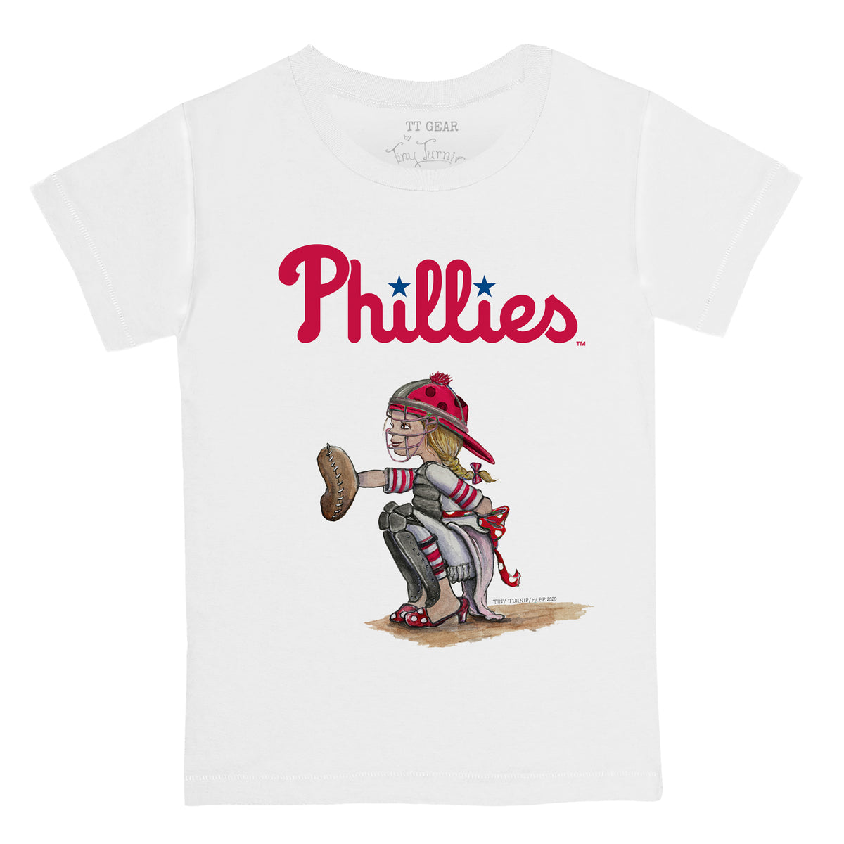 Philadelphia Phillies Kate the Catcher Tee Shirt
