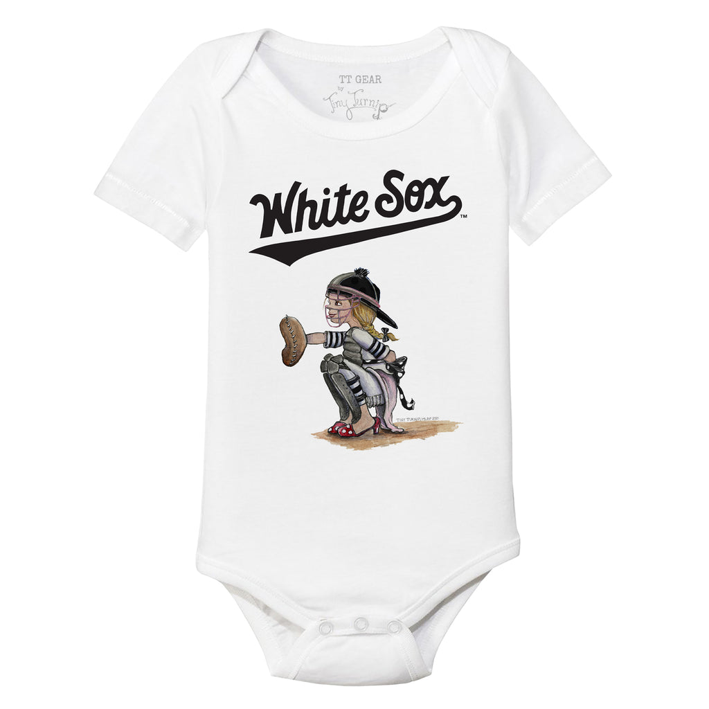 Houston Astros Kate The Catcher Short Sleeve Snapper 18M / White