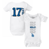 Los Angeles Dodgers Joe Kelly Stacked Short Sleeve Snapper