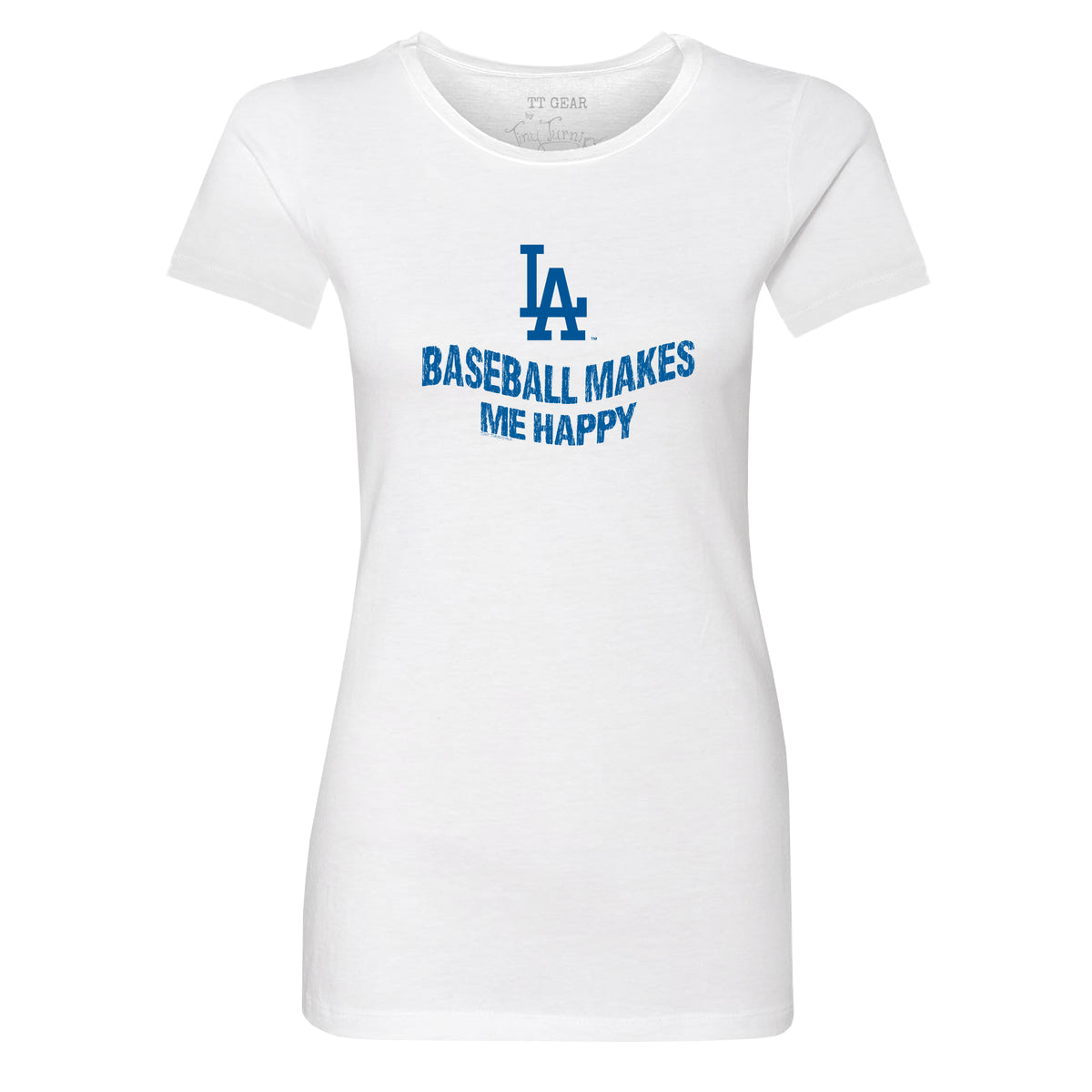 Los Angeles Dodgers Tiny Turnip Infant 2023 Spring Training T-Shirt - White