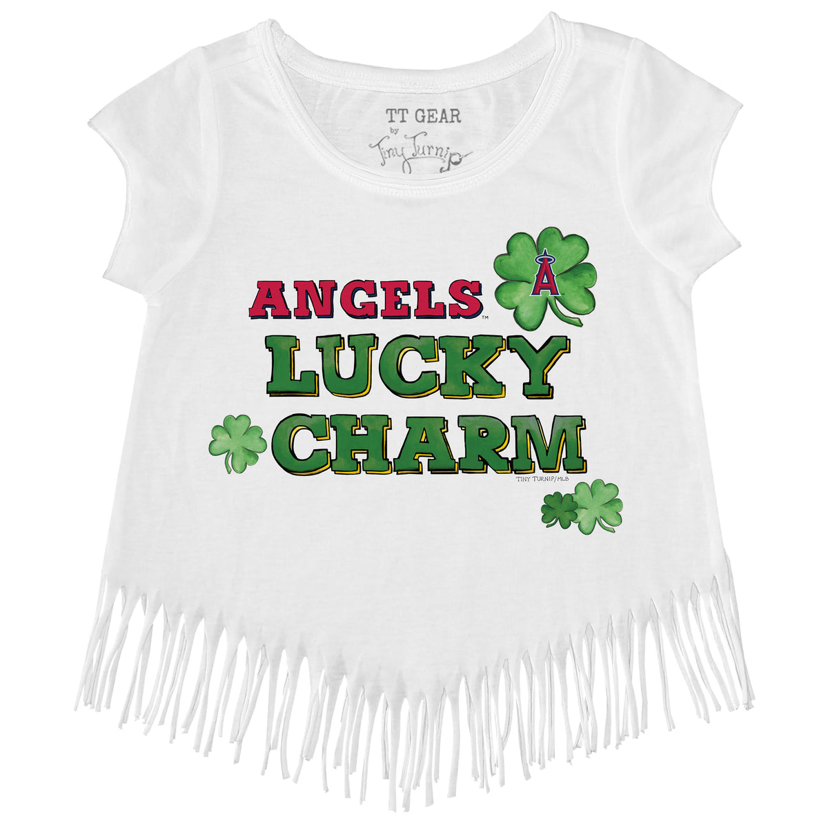 Los Angeles Angels Lucky Charm Fringe Tee