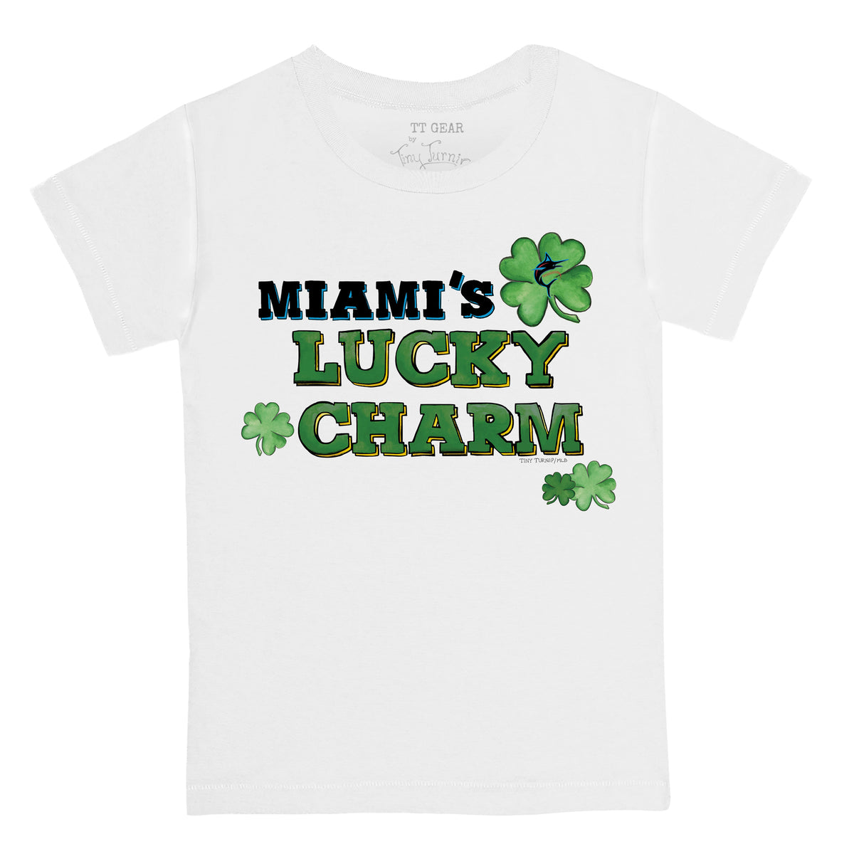 Miami Marlins Lucky Charm Tee Shirt