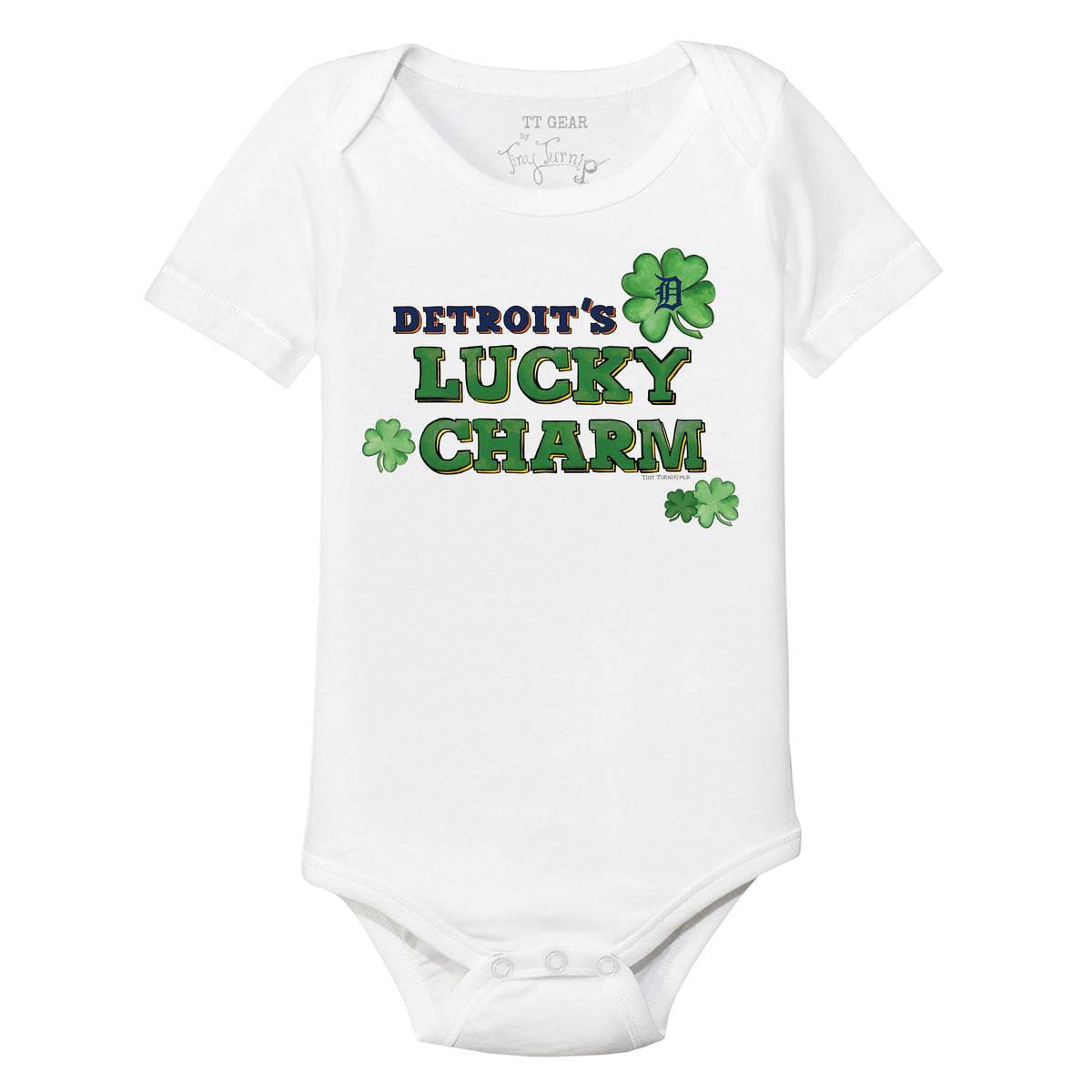 St. Louis Cardinals Tiny Turnip Toddler Lucky Charm T-Shirt - White