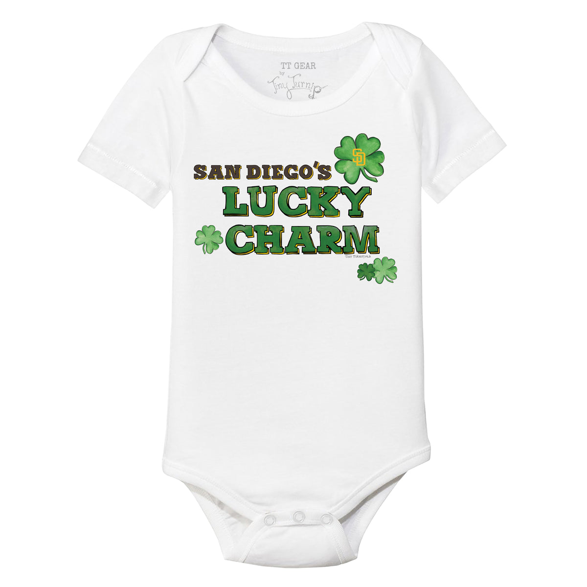 San Diego Padres Lucky Charm Short Sleeve Snapper