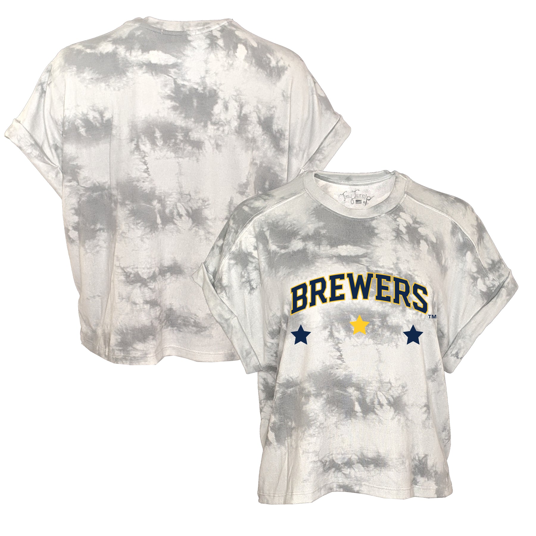 Milwaukee Brewers Women's Tie Dye Lounge Tee