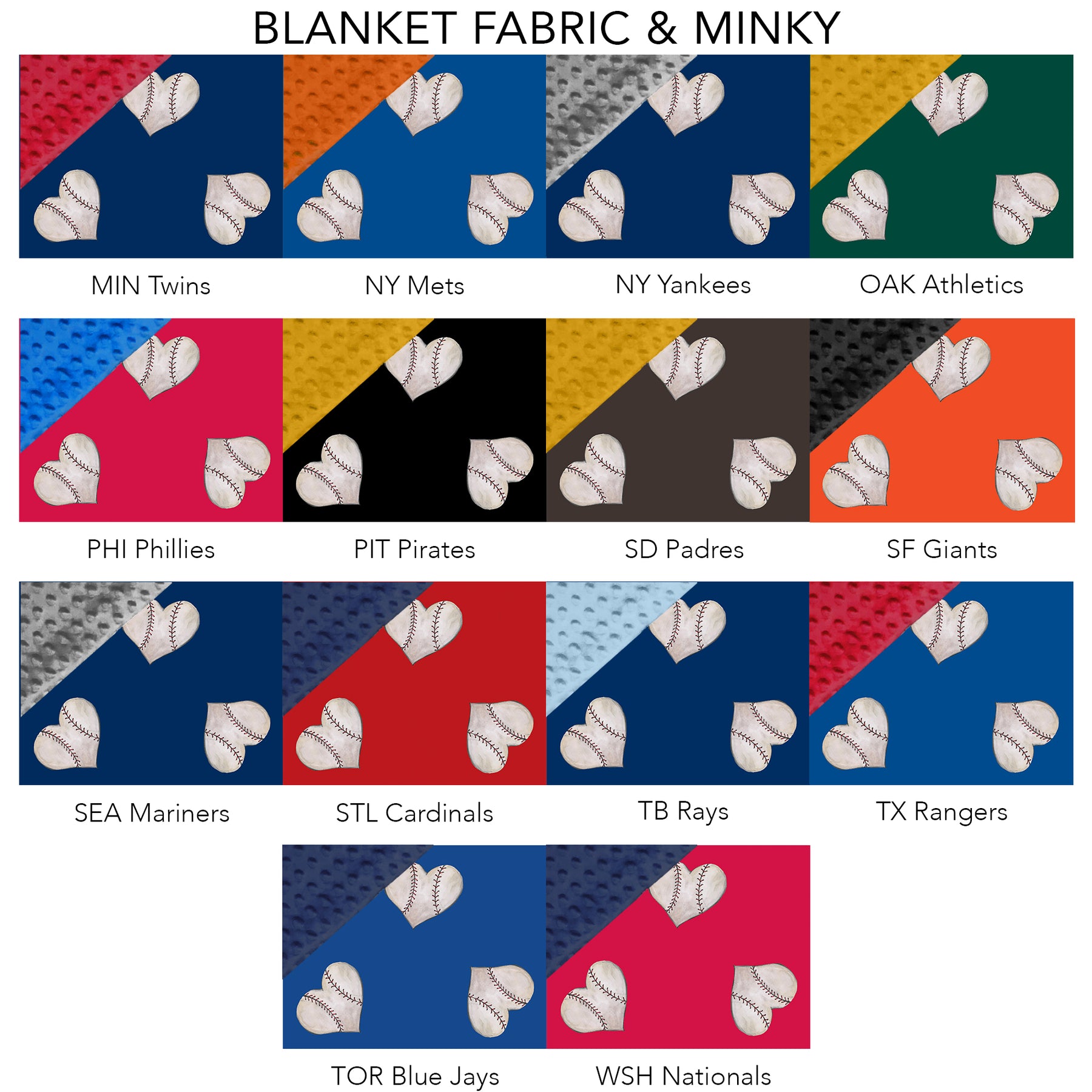 Mlb Team Color Chart