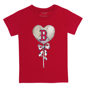 Boston Red Sox Heart Lolly Tee Shirt