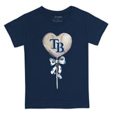 Tampa Bay Rays Heart Lolly Tee Shirt
