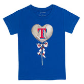Texas Rangers Heart Lolly Tee Shirt