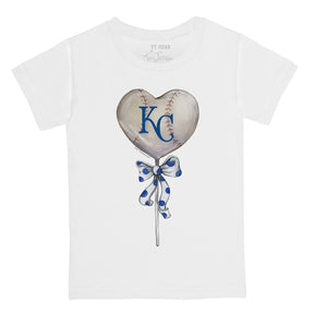 Kansas City Royals Heart Lolly Tee Shirt