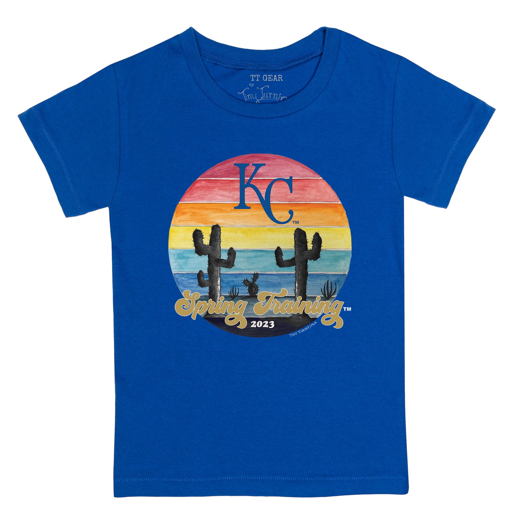 Kansas City Royals Spring Training 2023 Tee Shirt 18M / Royal Blue