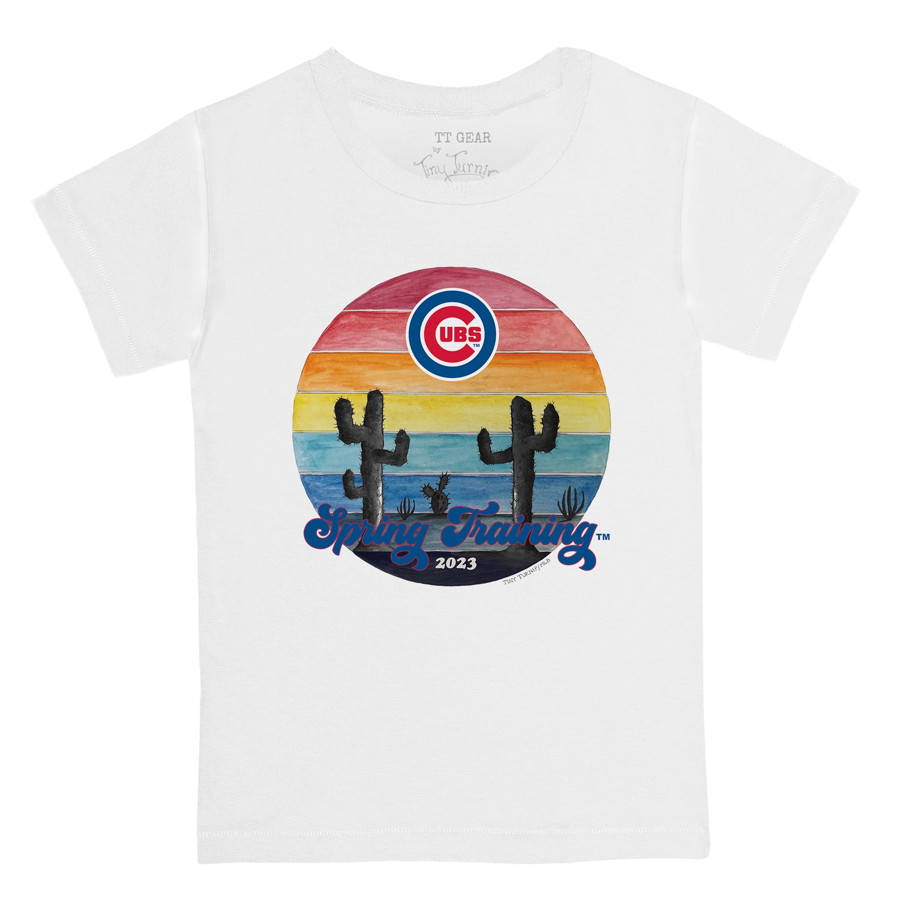 Chicago Cubs Tiny Turnip 2022 Spring Training T-shirt - Bluecat