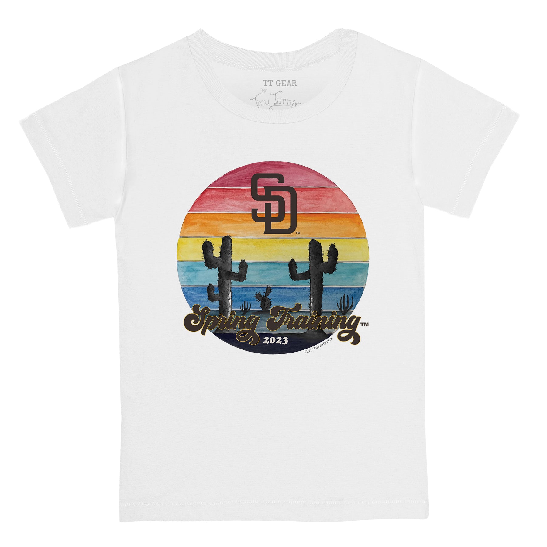 Youth Tiny Turnip White San Diego Padres Lucky Charm T-Shirt