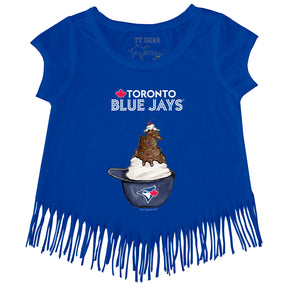 Toronto Blue Jays Sundae Helmet Fringe Tee