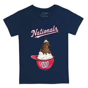 Washington Nationals Sundae Helmet Tee Shirt