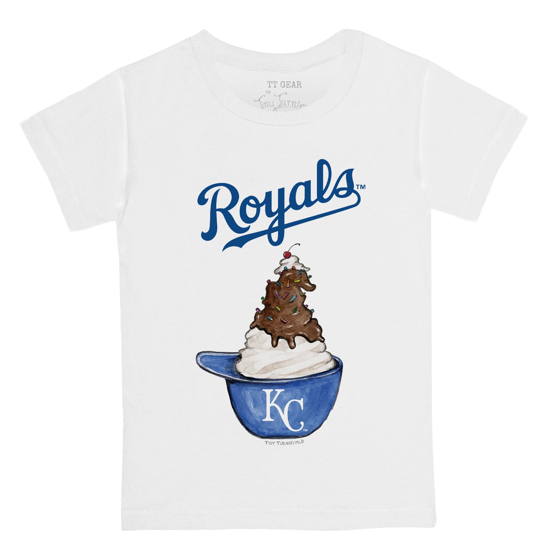 Kansas City Royals Sundae Helmet Tee Shirt