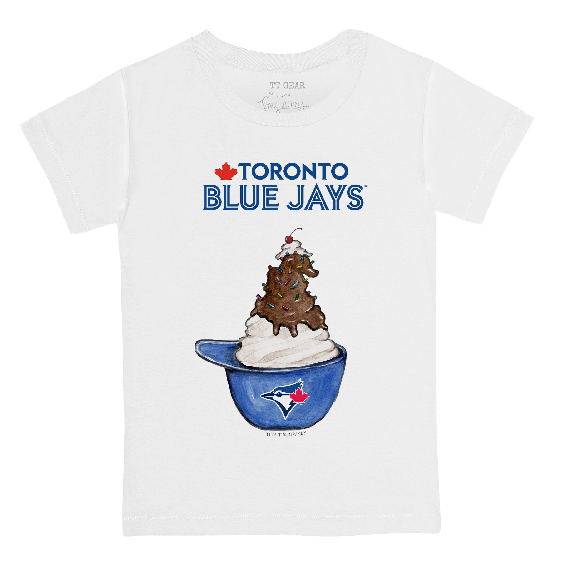 Toronto Blue Jays Sundae Helmet Tee Shirt