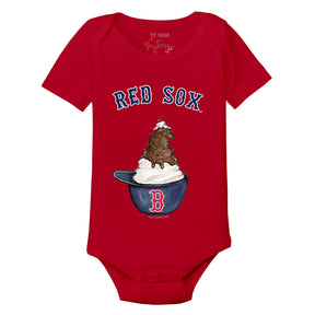 Boston Red Sox Sundae Helmet Short Sleeve Snapper